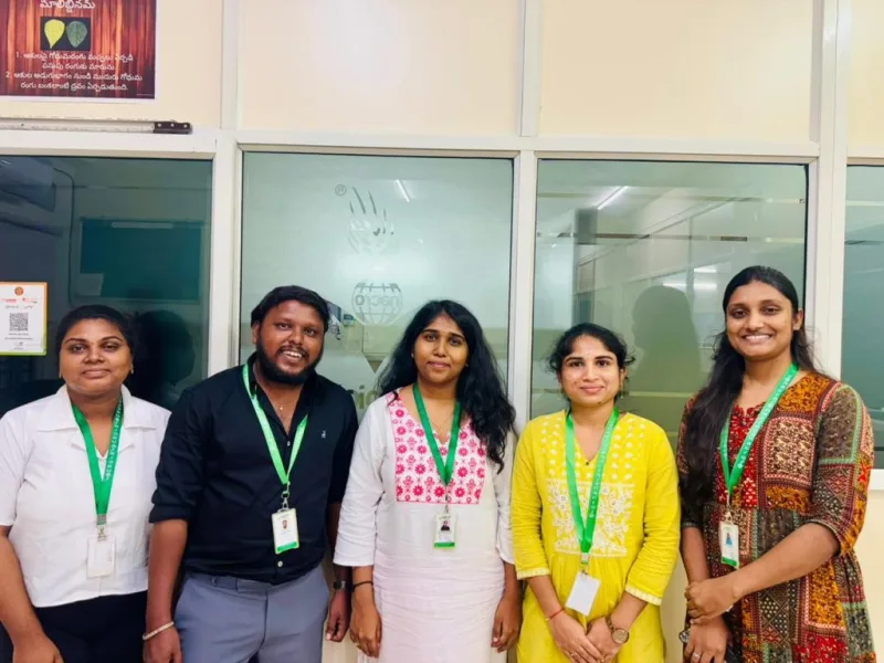 Nacro Biotech Limited team in the field