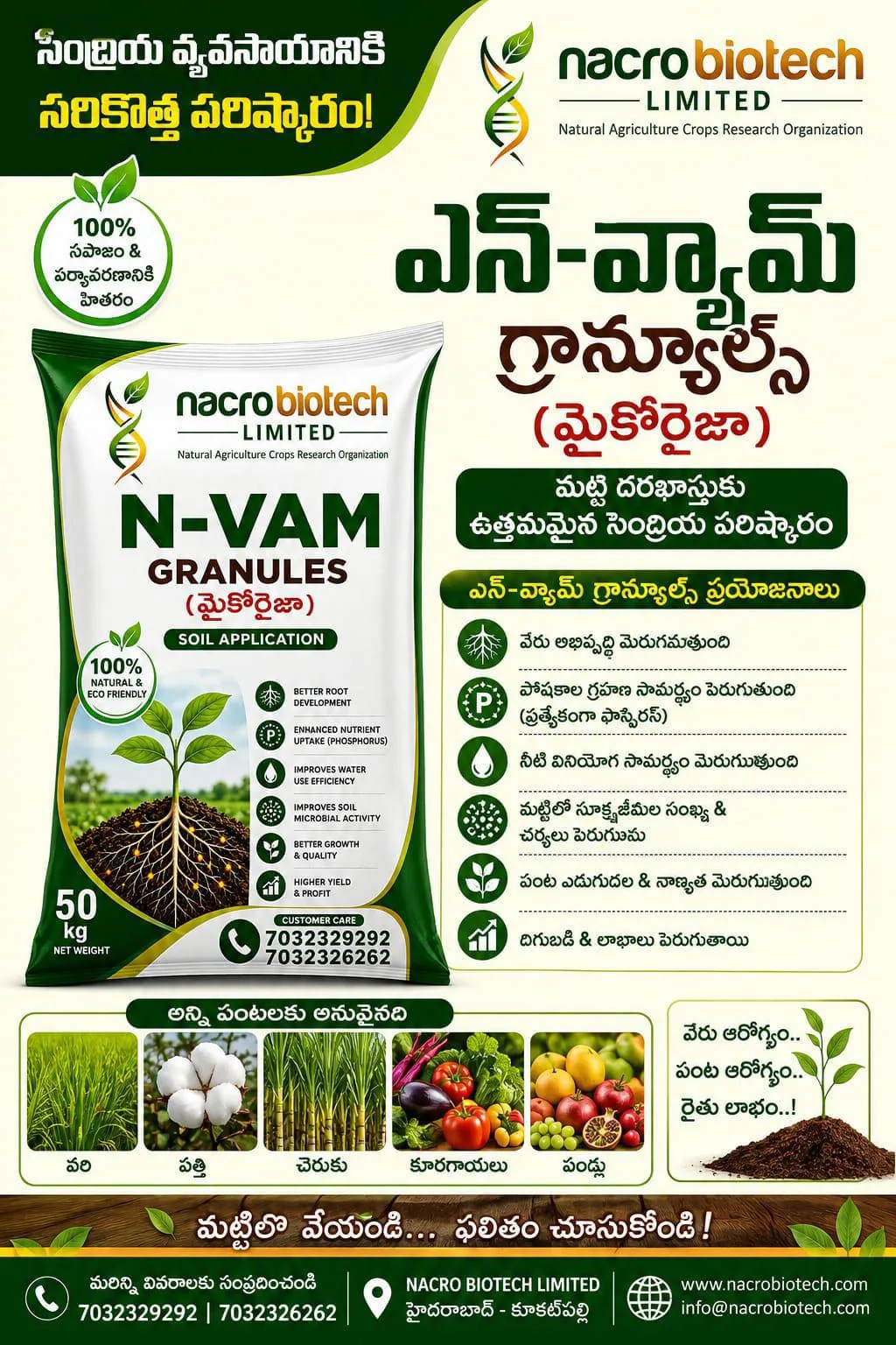 N-VAM గ్రాన్యూల్స్
