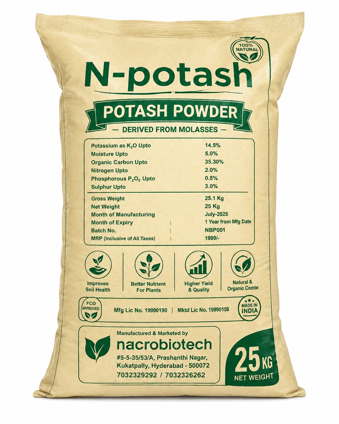 N - Potash
