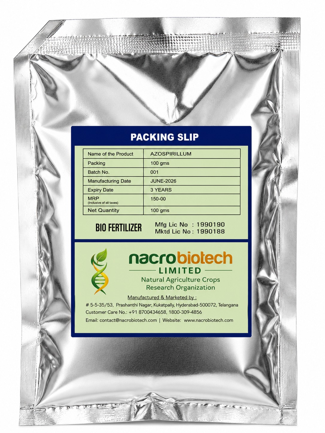 Azospirilum (100GMS)